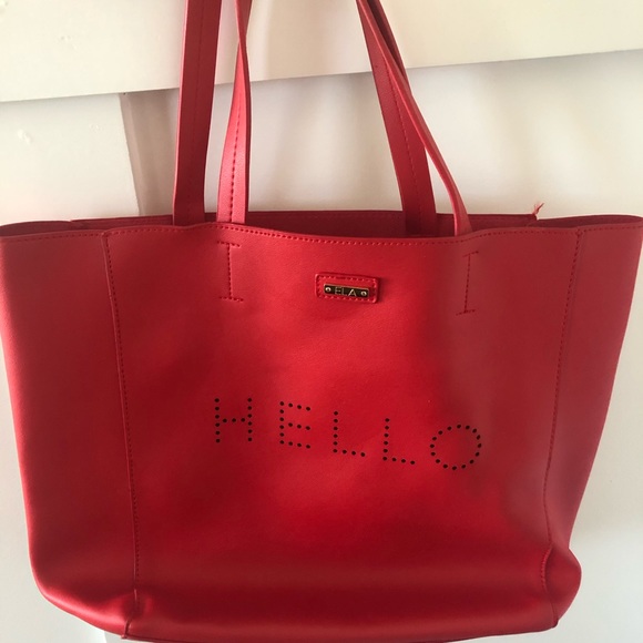 Handbags - Leather Red